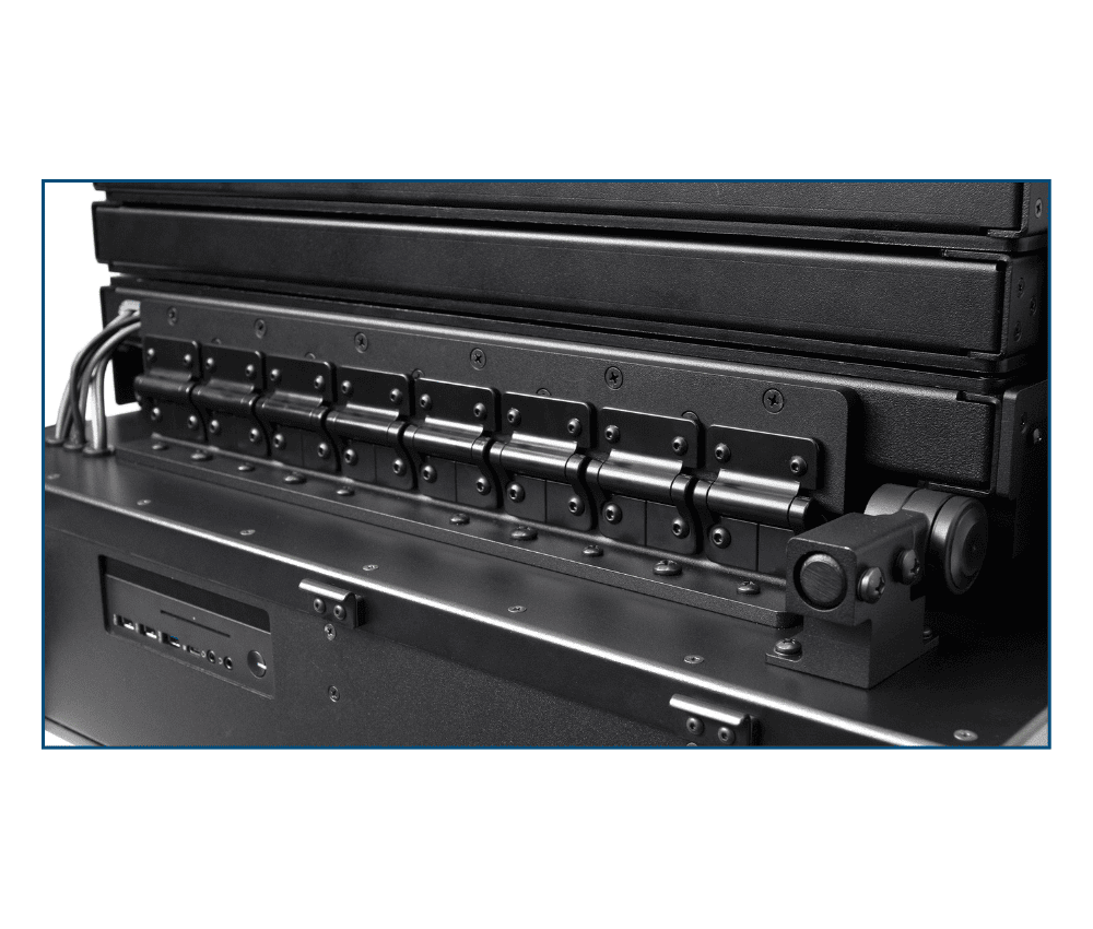 Tactical ThreeView robust friction hinges Tactical ThreeView robust friction hinges