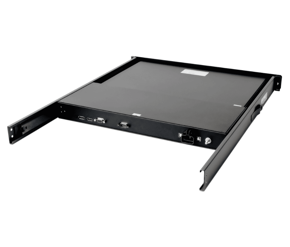 SlimLine Commercial 17.3 in storage position - rear view