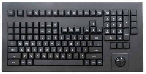 Photo of 121-key Desktop Keyboard with Trackball