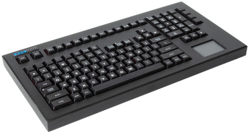 Photo of 121-key Desktop Keyboard with Touch Pad and Numeric Keypad