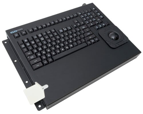 Photo of 121-key Desktop Keyboard with Trackball and Smart Card Reader