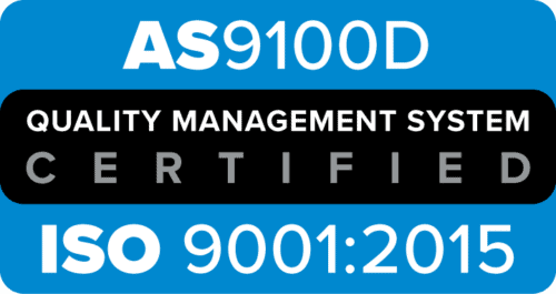 AS9100D and ISO 9001:2015 QMS Certified