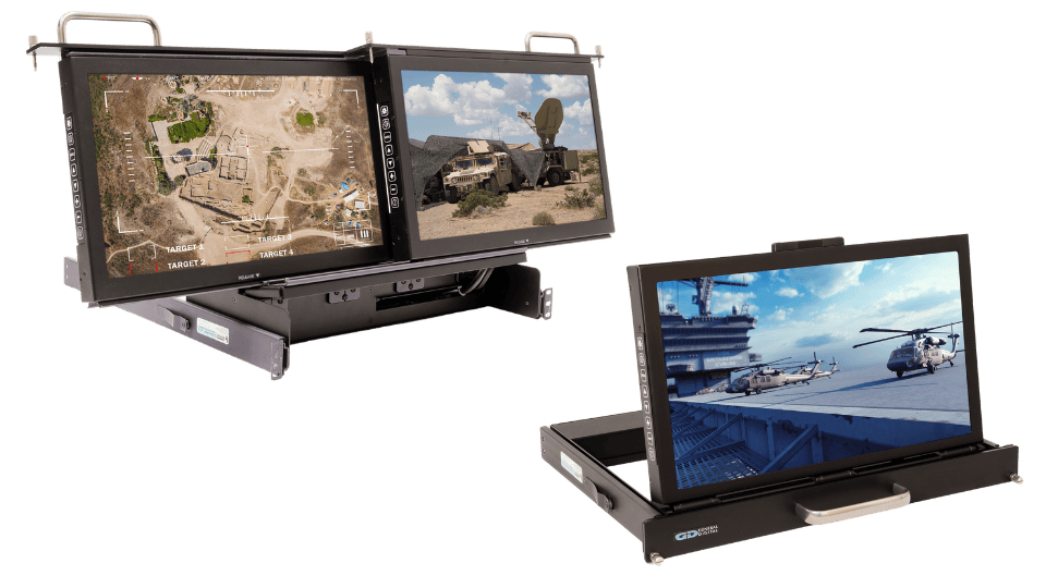 Rack Drawer Flip Displays