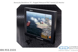 Barracuda Standalone 19" - rugged waterproof marine LCD monitor