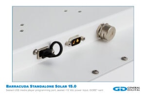 Barracuda Standalone Solar 15.0-inch connector panel