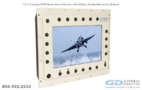 Photo of Saber PanelMount Solar NVIS 15.4" Concept - Military-grade sunlight readable LCD monitor with mil-spec mechanical buttons