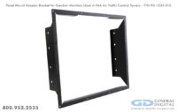 Photo of Panel Mount Adaptor Bracket - For use with all GenStar LCD monitors, Part Number 90-1204-012