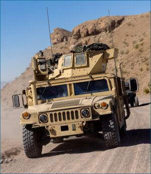 Humvee at Marine Corps Air Ground Combat Center