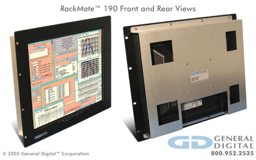 Photo of RackMate 190 front and rear