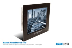 Saber PanelMount 17.0-inch front view