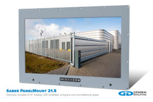 Saber PanelMount 21.5-inch front view