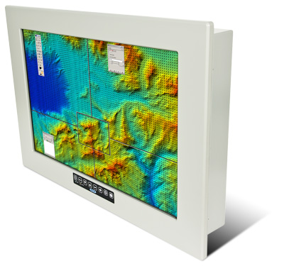 Rugged military-grade panel mount LCD monitors configured to meet your requirements