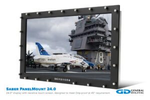 Saber PanelMount 24.0-inch front view