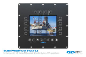 Saber PanelMount Solar 6.5-inch front view