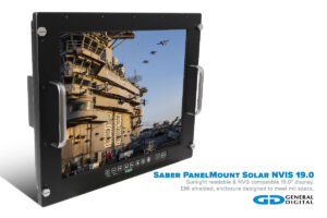 Saber PanelMount Solar NVIS 19.0-inch front view