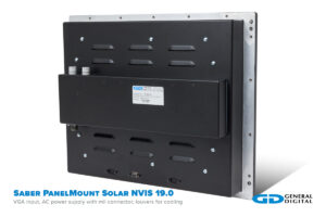 Saber PanelMount Solar NVIS 19.0-inch rear view