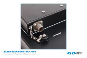 Saber RackMount 901 19.0-inch power connector