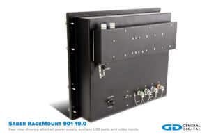 Saber RackMount 901 19.0-inch, Rear View