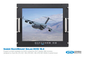 Saber RackMount Solar NVIS 901 19.0-inch front view