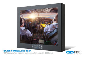 Saber Standalone 19.0-inch front view