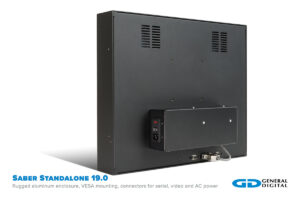 Saber Standalone 19.0-inch rear view