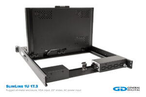 SlimLine 1U 17.3-inch rear view