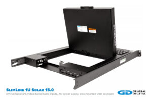 SlimLine 1U Solar 15.0-inch rear view