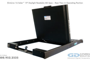 Photo of SlimLine 1U Solar 19" Display-keyboard
