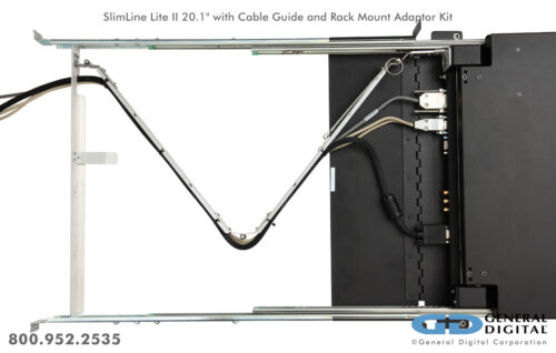 SlimLine Lite II 20.1" - Optional Cable Management Guide and Rack Mount Adaptor Kit 