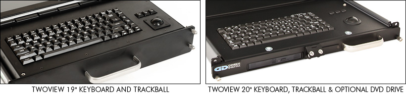 TwoView keyboards for 19 inch and 20 inch models